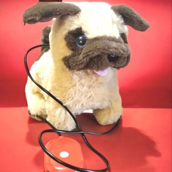 REMOTE CONTROL  Cutest BATTERY OPERATED TOY  fluffy PUPPY - Picture 6 of 11